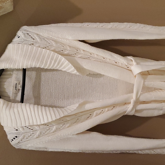 St. John's Bay Sweater Open Cardigan- Large - Picture 4 of 4